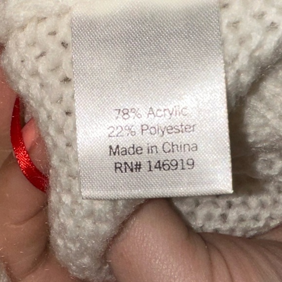 So juniors knit cowl neck tunic printed sweater L NWT fall winter - Picture 3 of 8